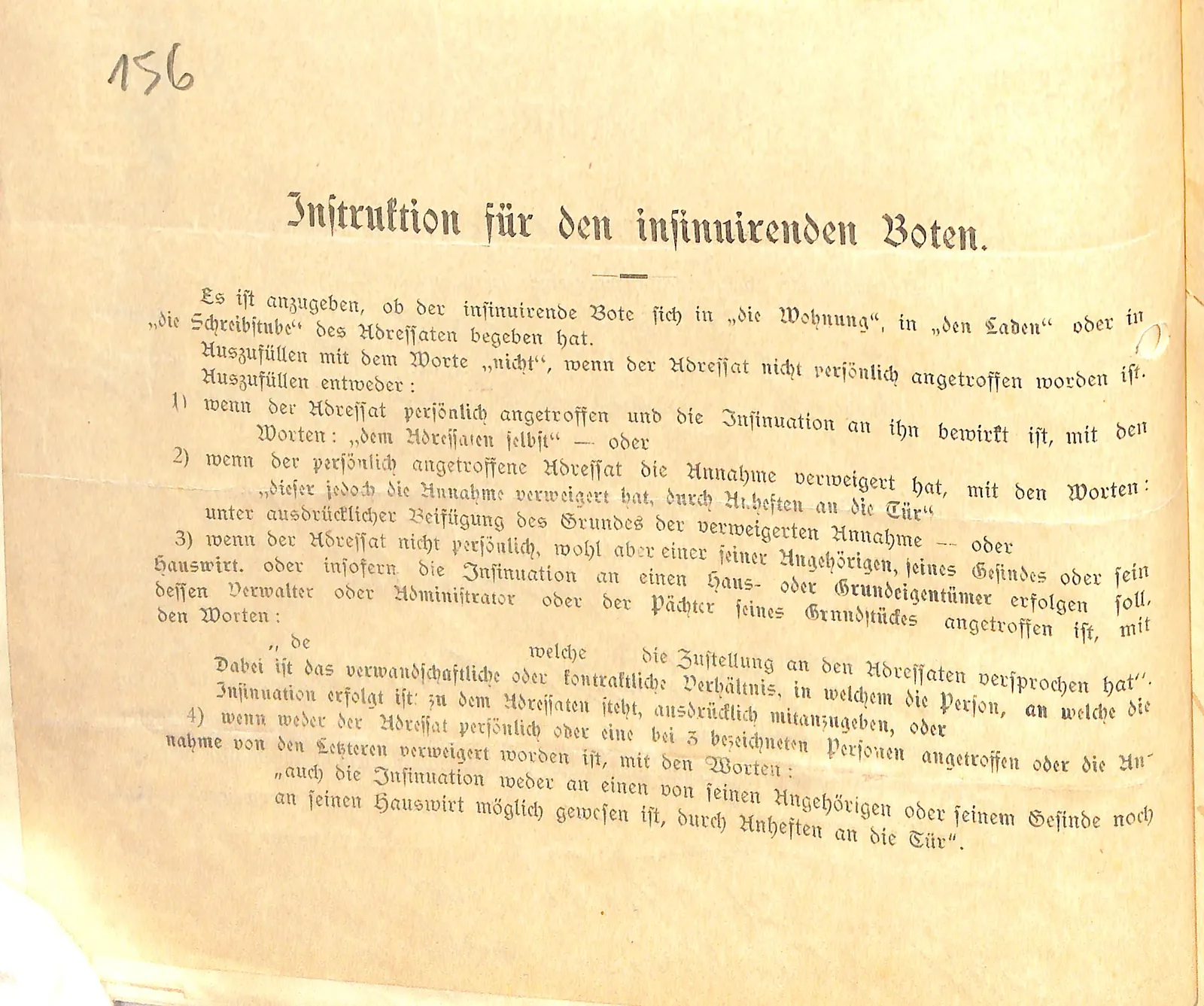 Skan: Instrukcja dla posłańca (odwrocie karty 155)