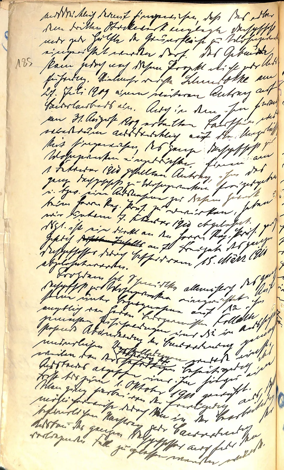Skan: Ciąg dalszy sprawozdania - historia sporu o poddasze (2/3)