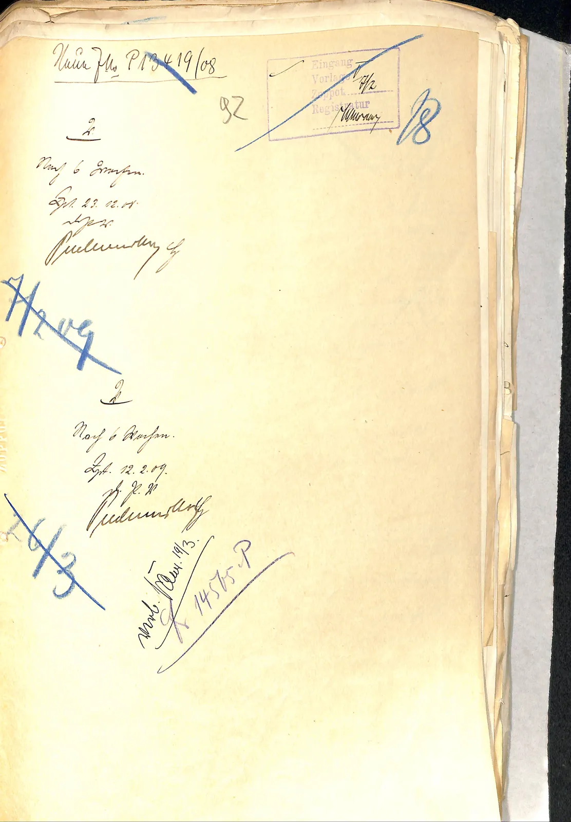 Skan: Zamknięcie terminarza nadzoru budowlanego (1908/09)