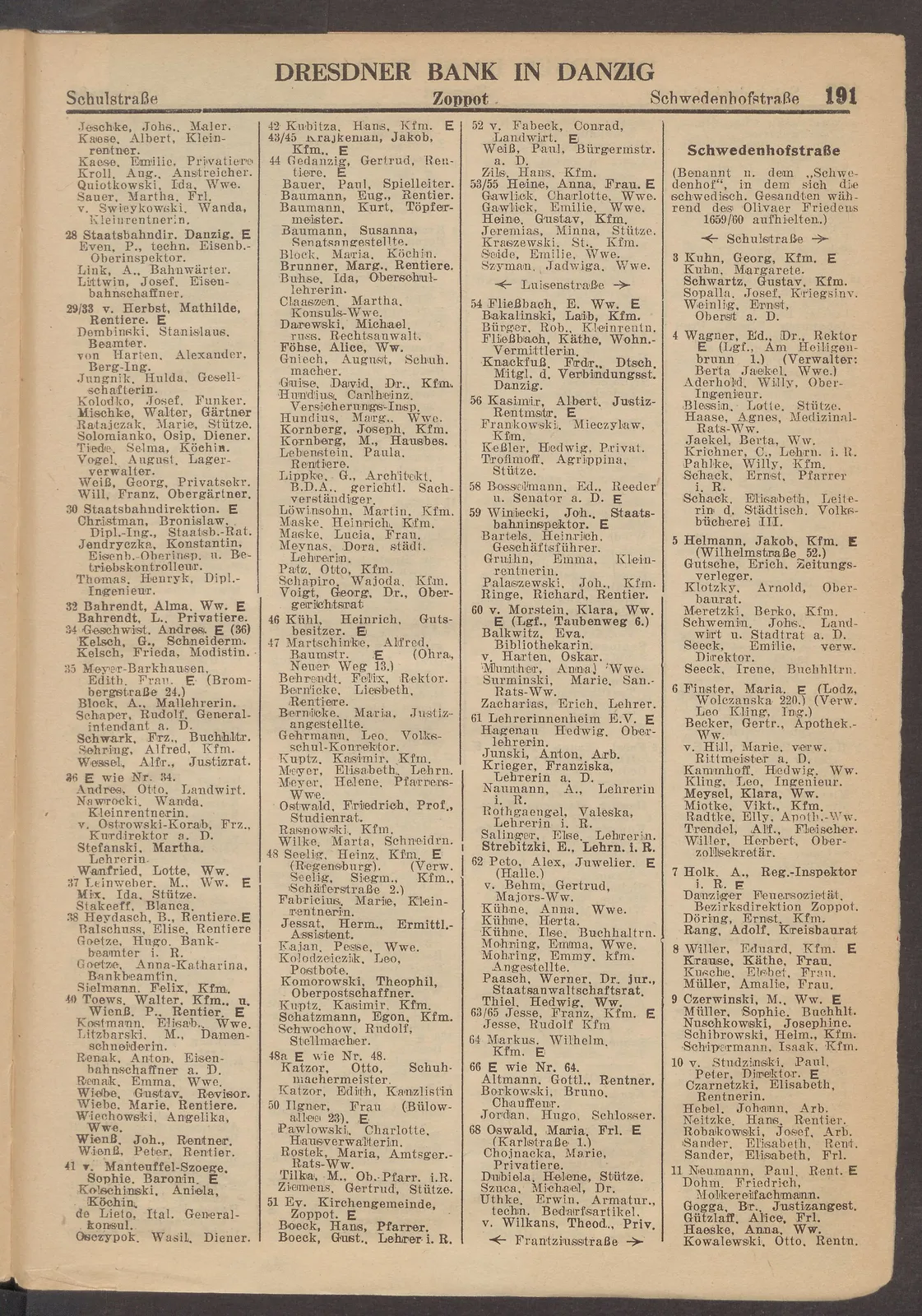 Skan: Einwohnerbuch 1934 — Schulstraße 44 — ujęcie 2 z 2