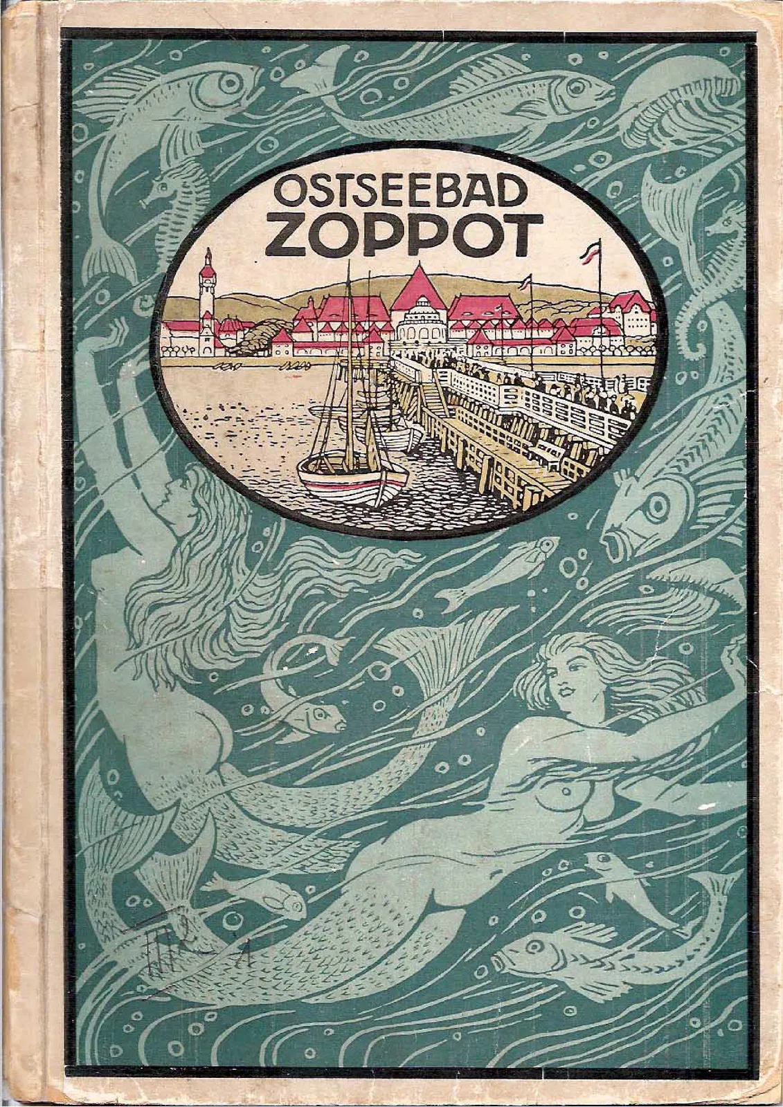 Skan: Przewodnik po kąpielisku Sopot, 1914 — ujęcie 1 z 35