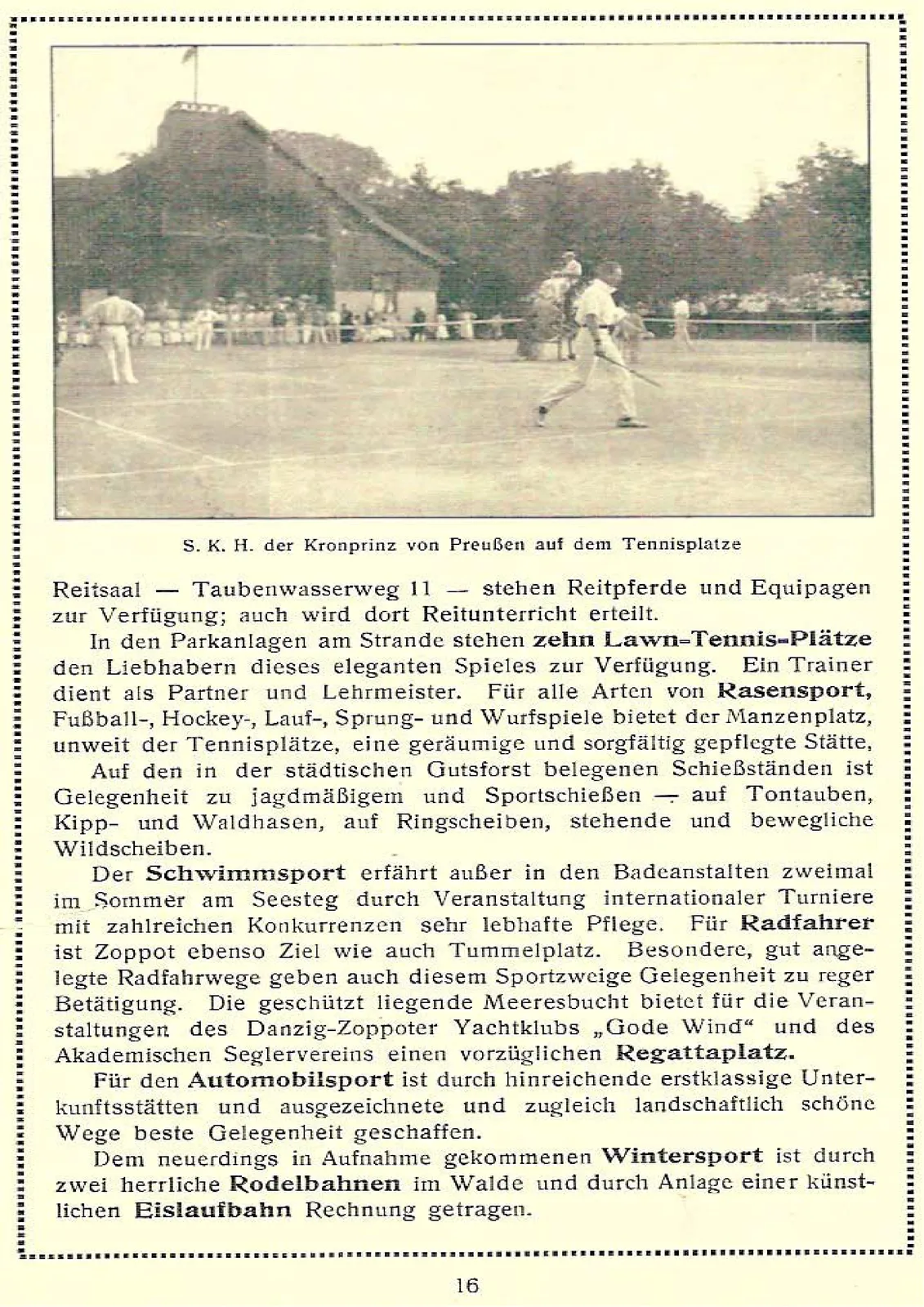 Skan: Przewodnik po kąpielisku Sopot, 1914 — ujęcie 17 z 35