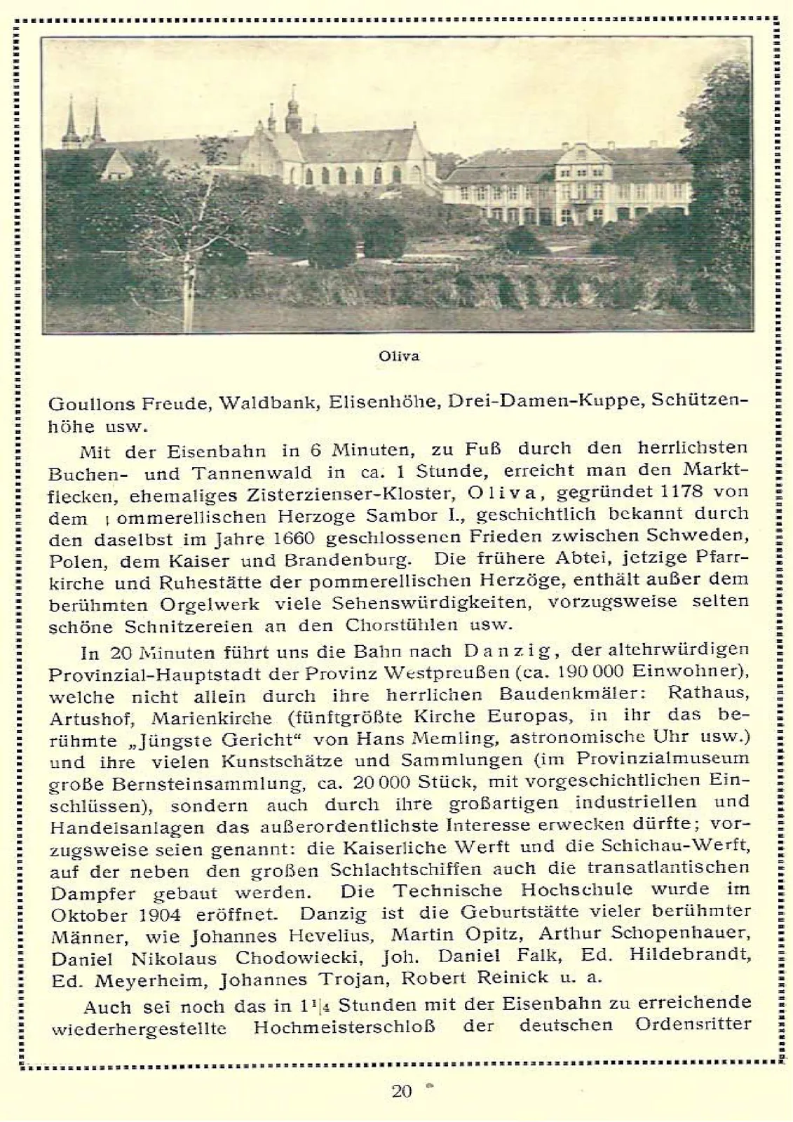 Skan: Przewodnik po kąpielisku Sopot, 1914 — ujęcie 21 z 35