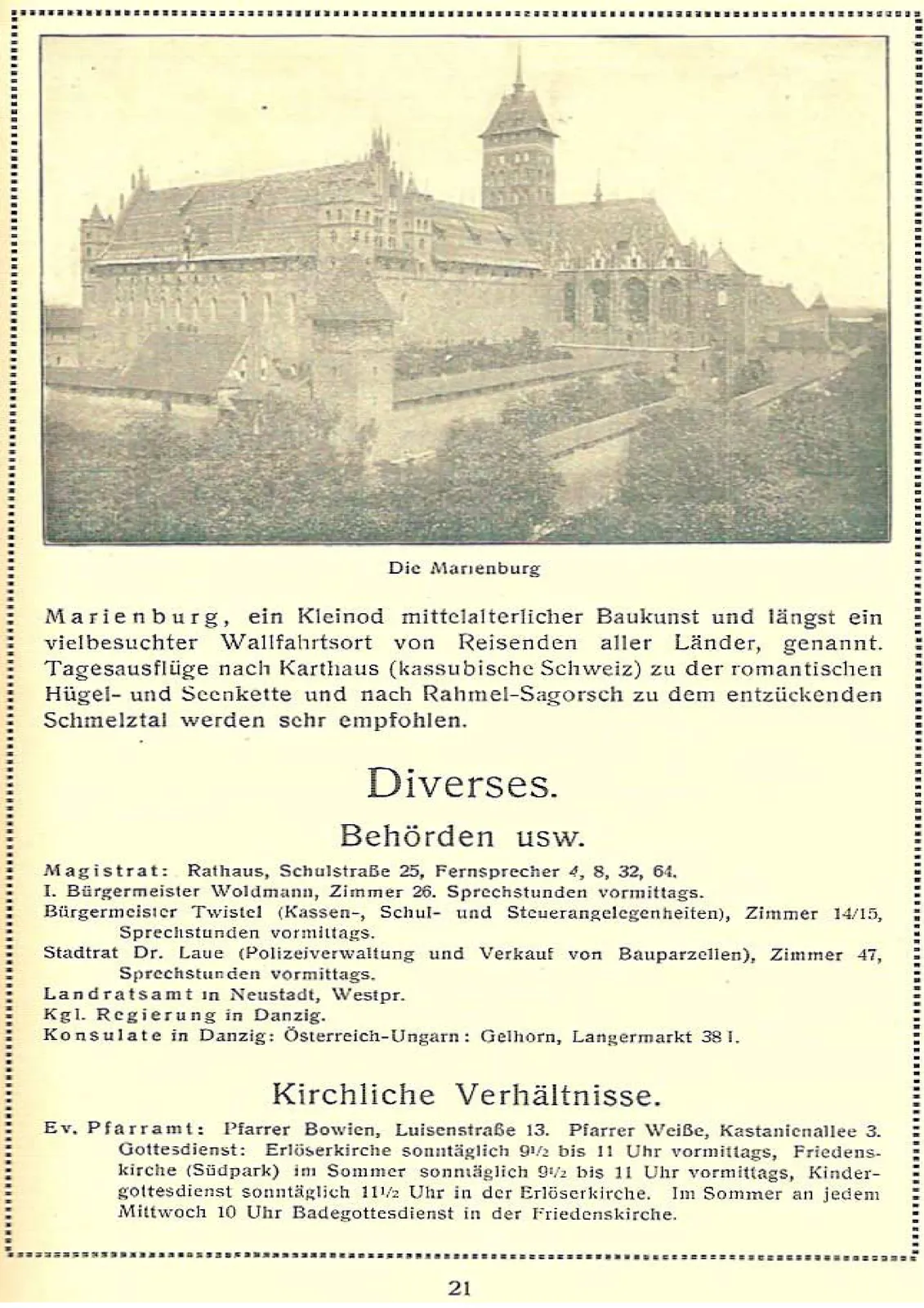 Skan: Przewodnik po kąpielisku Sopot, 1914 — ujęcie 22 z 35