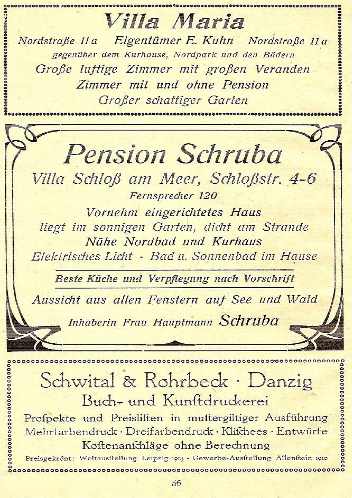 Skan: Przewodnik po kąpielisku Sopot, 1914 — ujęcie 35 z 35